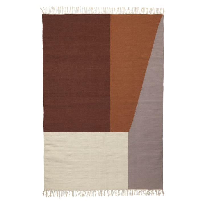 Kelim rug 160x250 cm - borders - Ferm LIVING