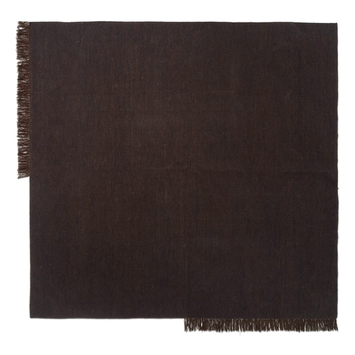 Kelim rug 240x240 cm, dark melange Ferm Living