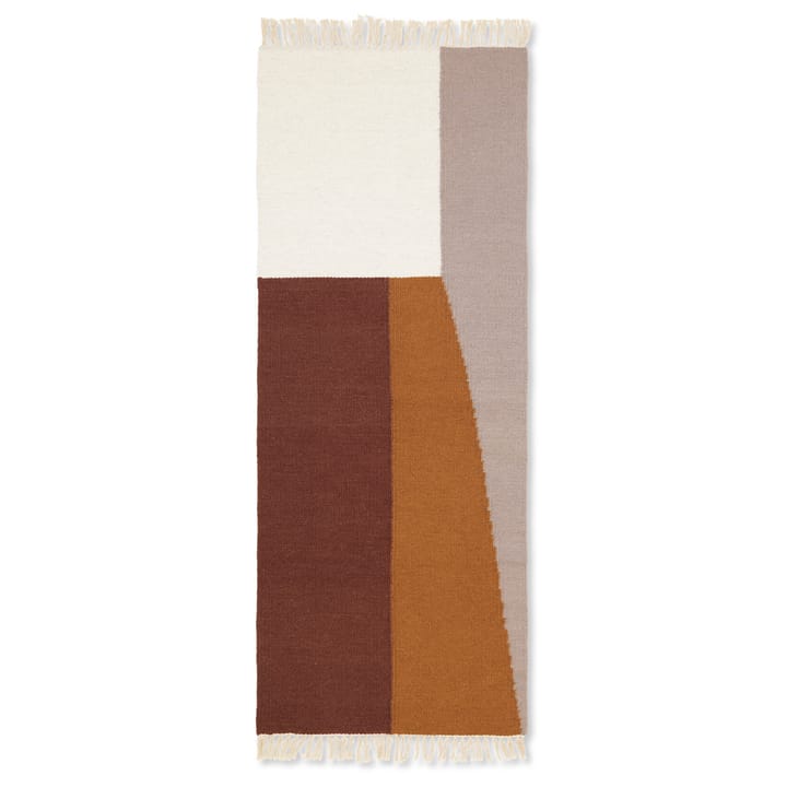 Kelim rug 70x180 cm - borders - Ferm LIVING