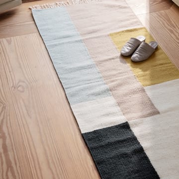 Kelim rug 70x180 cm - squares - ferm LIVING