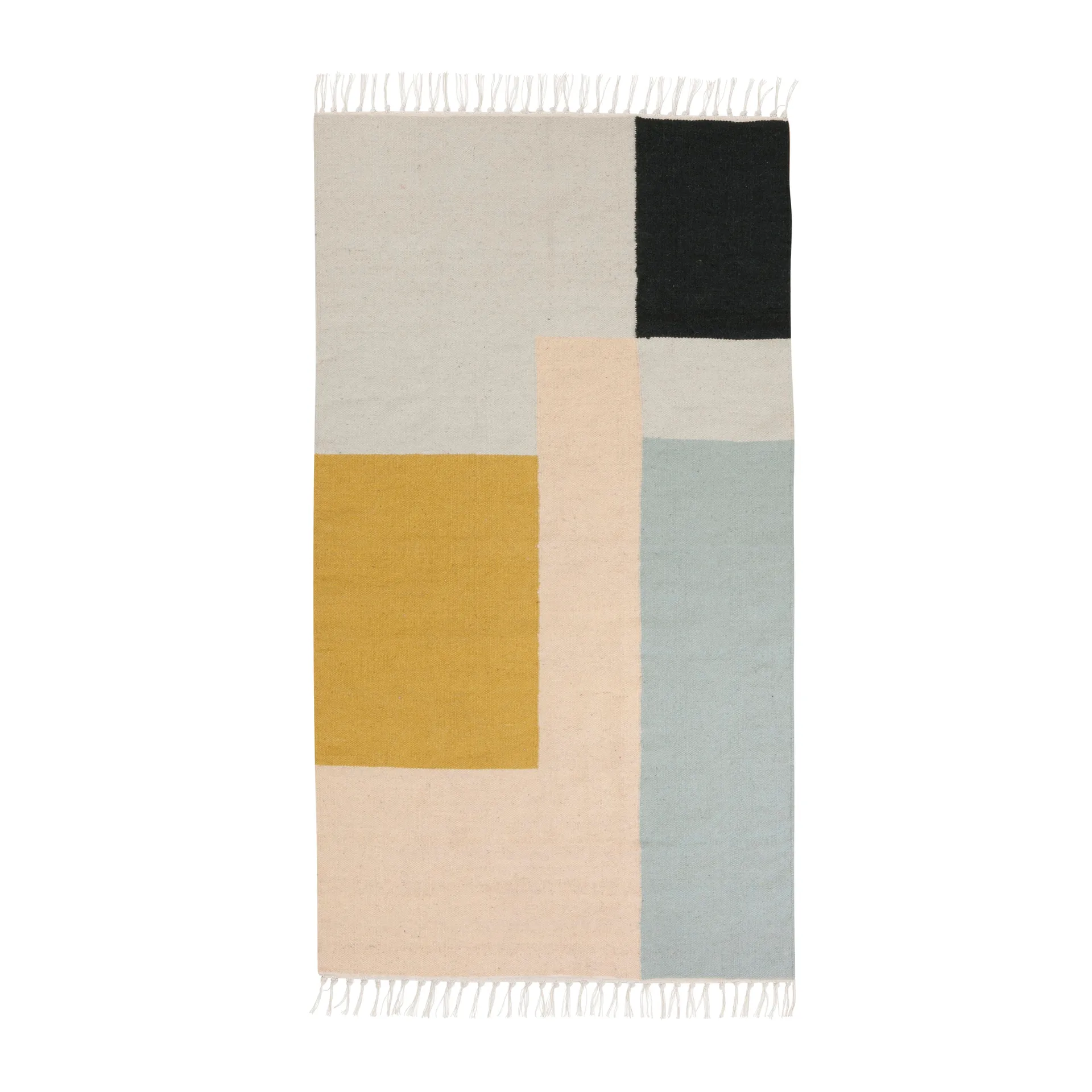 Kelim rug 80x140 cm, squares Ferm Living