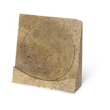 Klint frame 18x18 cm - Beige travertine - Ferm Living