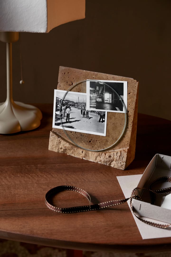 Klint frame 18x18 cm, Beige travertine Ferm Living