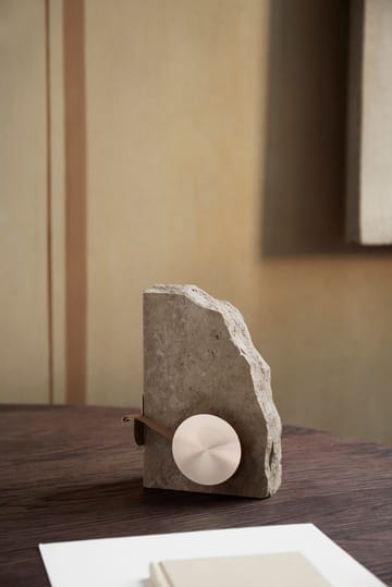 Klint tape holder 11,6x17 cm - Beige travertine - Ferm Living