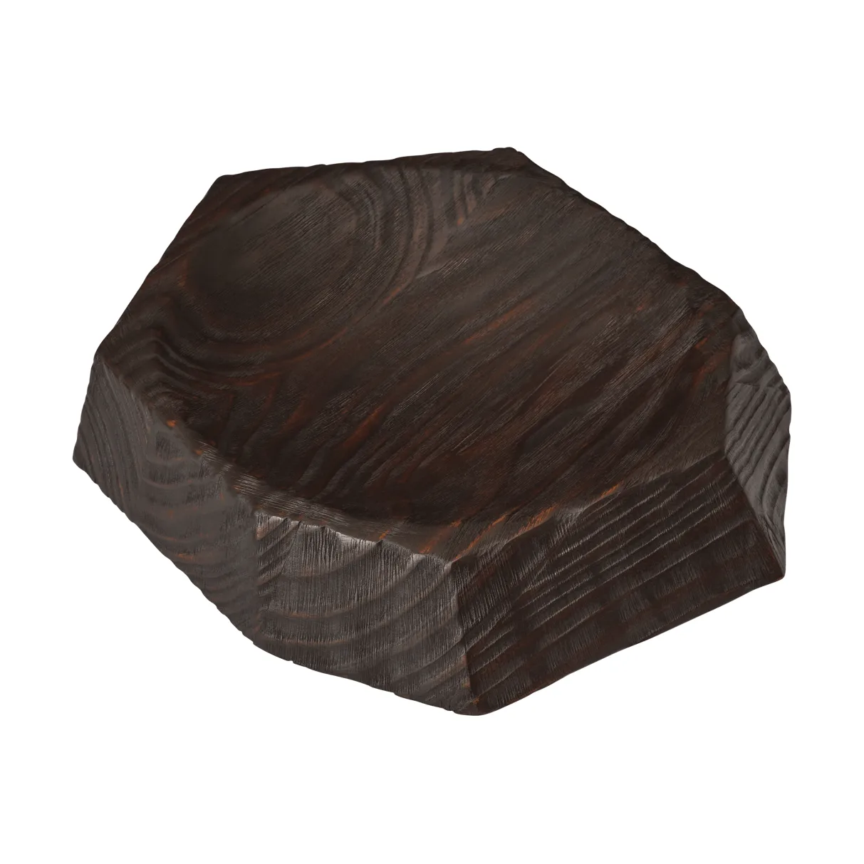 Koh centrepiece decorative dish, Dark brown, 35 cm Ferm Living