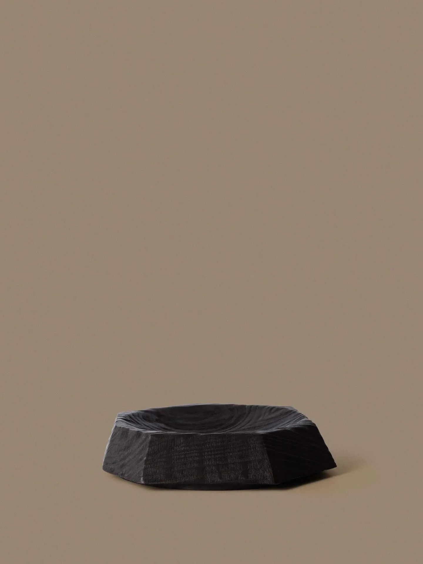Koh centrepiece decorative dish, Dark brown, 35 cm Ferm Living