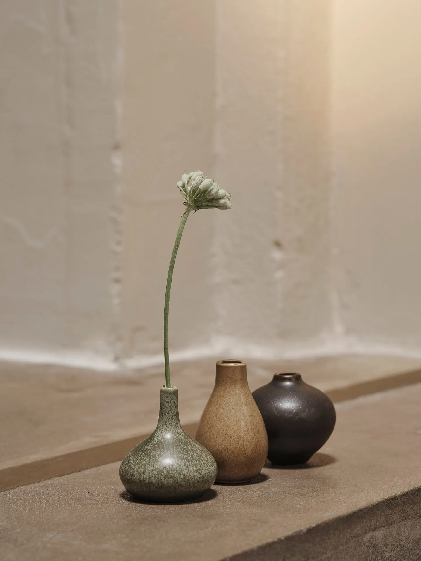 Komo vasee mini set of 3, Calm Ferm Living
