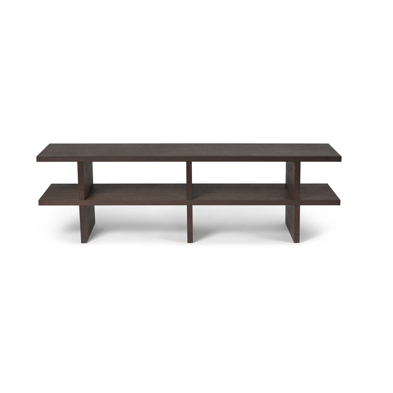 Kona bench, Dark Stained oak veneer Ferm Living