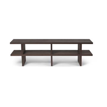 Kona bench - Dark Stained oak veneer - Ferm Living