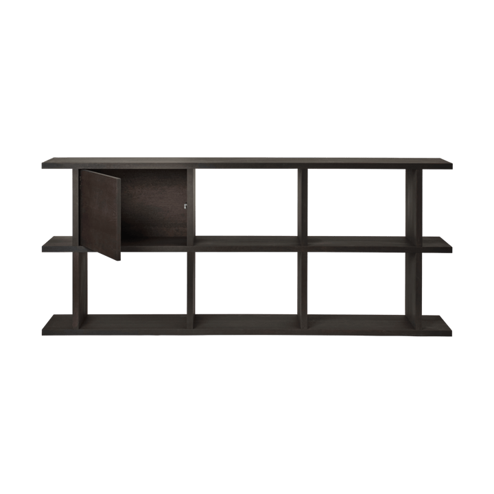 Kona bookcase cabinet insert, Dark Stained Ferm Living