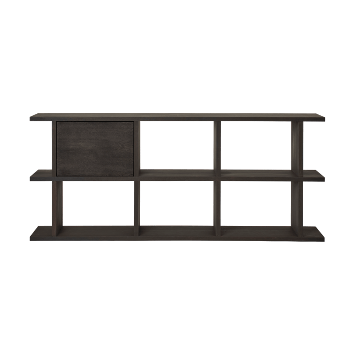 Kona bookcase cabinet insert, Dark Stained Ferm Living