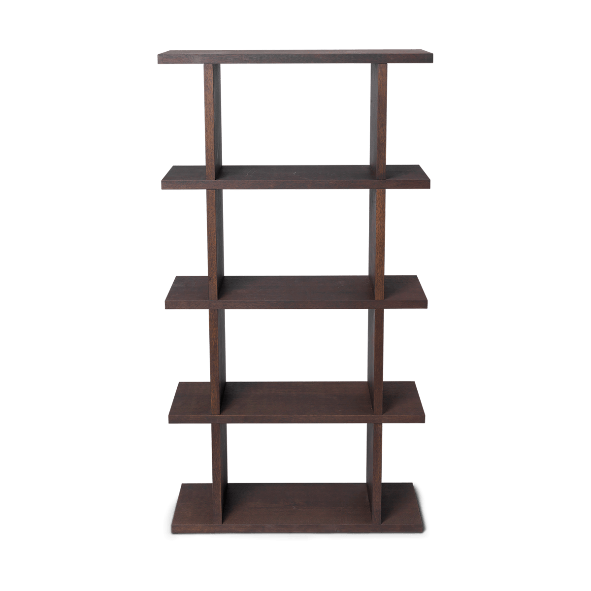 Ferm Living Kona bookshelf 1x4 Dark stained