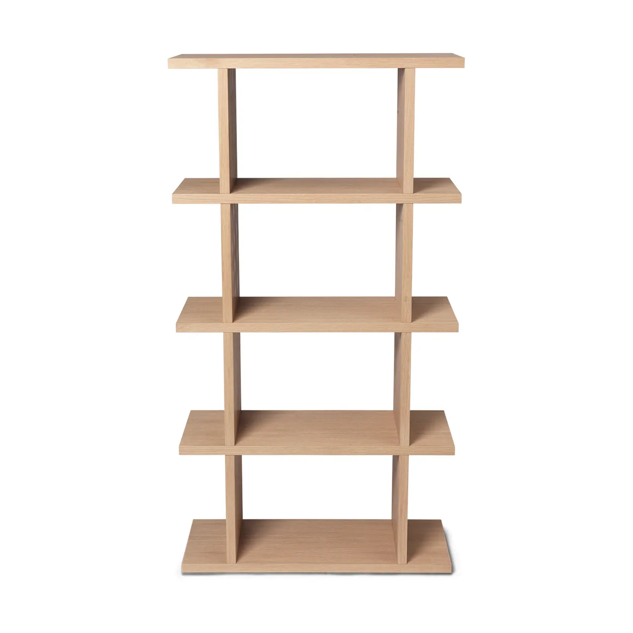 Ferm Living Kona bookshelf 1x4 Natural | Scandinavian Design | Shelves & shelving systems | Beige