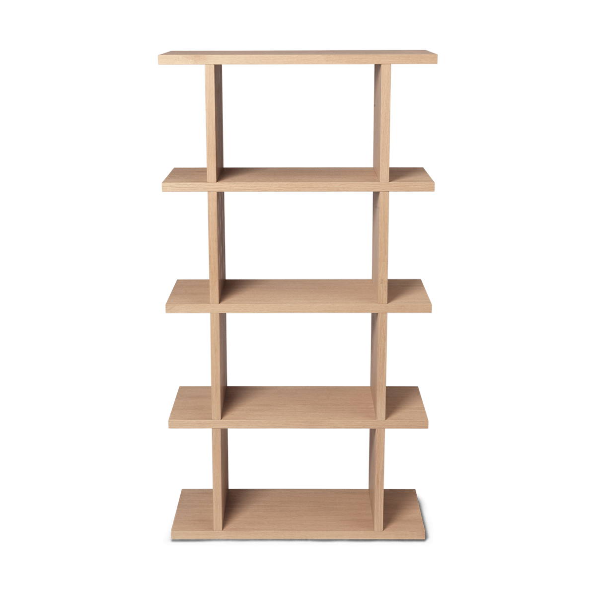 Ferm Living Kona bookshelf 1x4 Natural | Scandinavian Design | Shelves & shelving systems | Beige