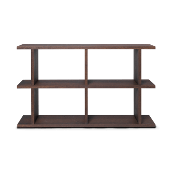 Kona bookshelf 2x2 - Dark stained - Ferm Living