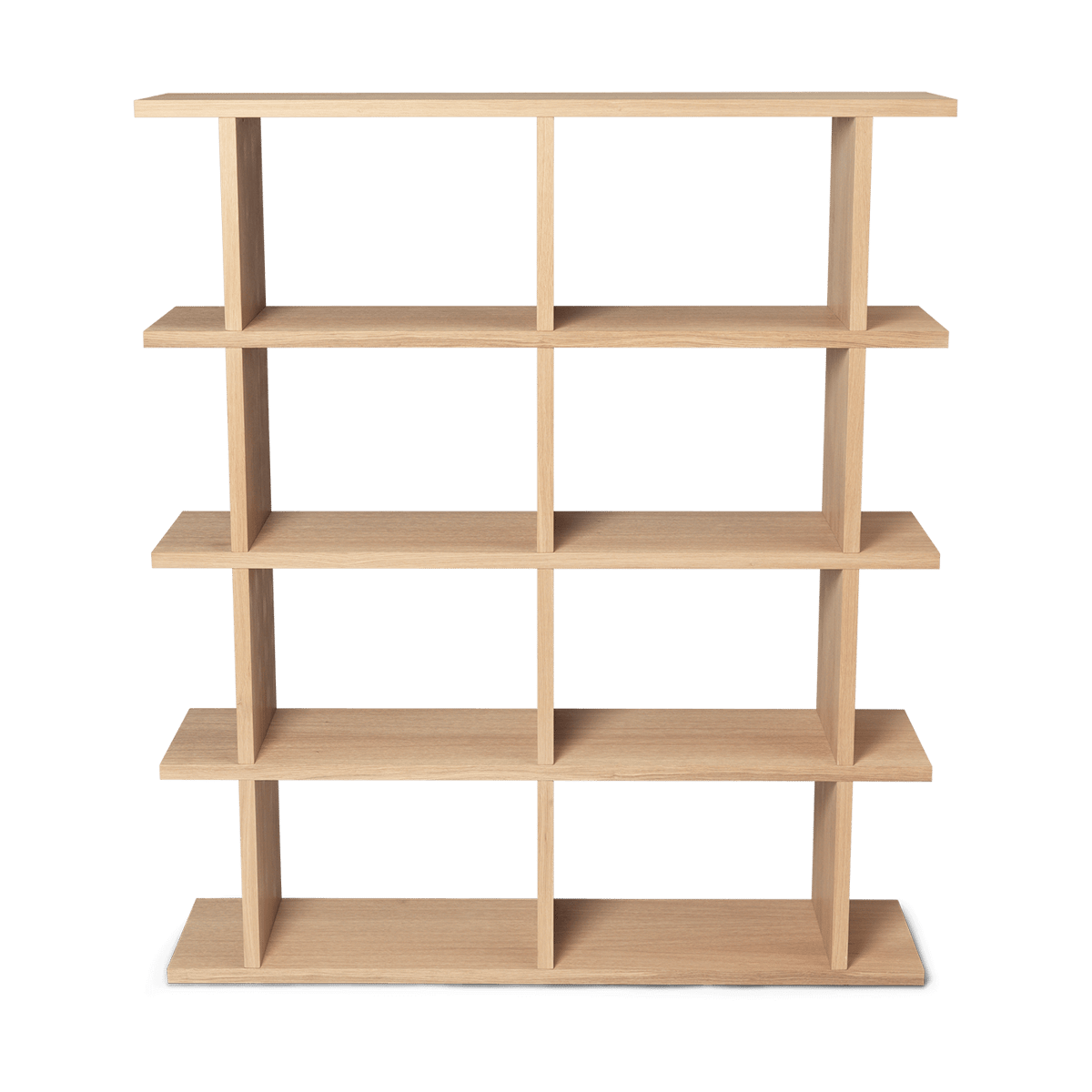 Ferm Living Kona bookshelf 2x4 Natural | Scandinavian Design | Shelves & shelving systems | Beige