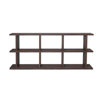 Kona bookshelf 3x2 - Dark stained - Ferm Living