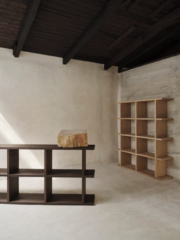Kona bookshelf 3x2 - Dark stained - Ferm Living