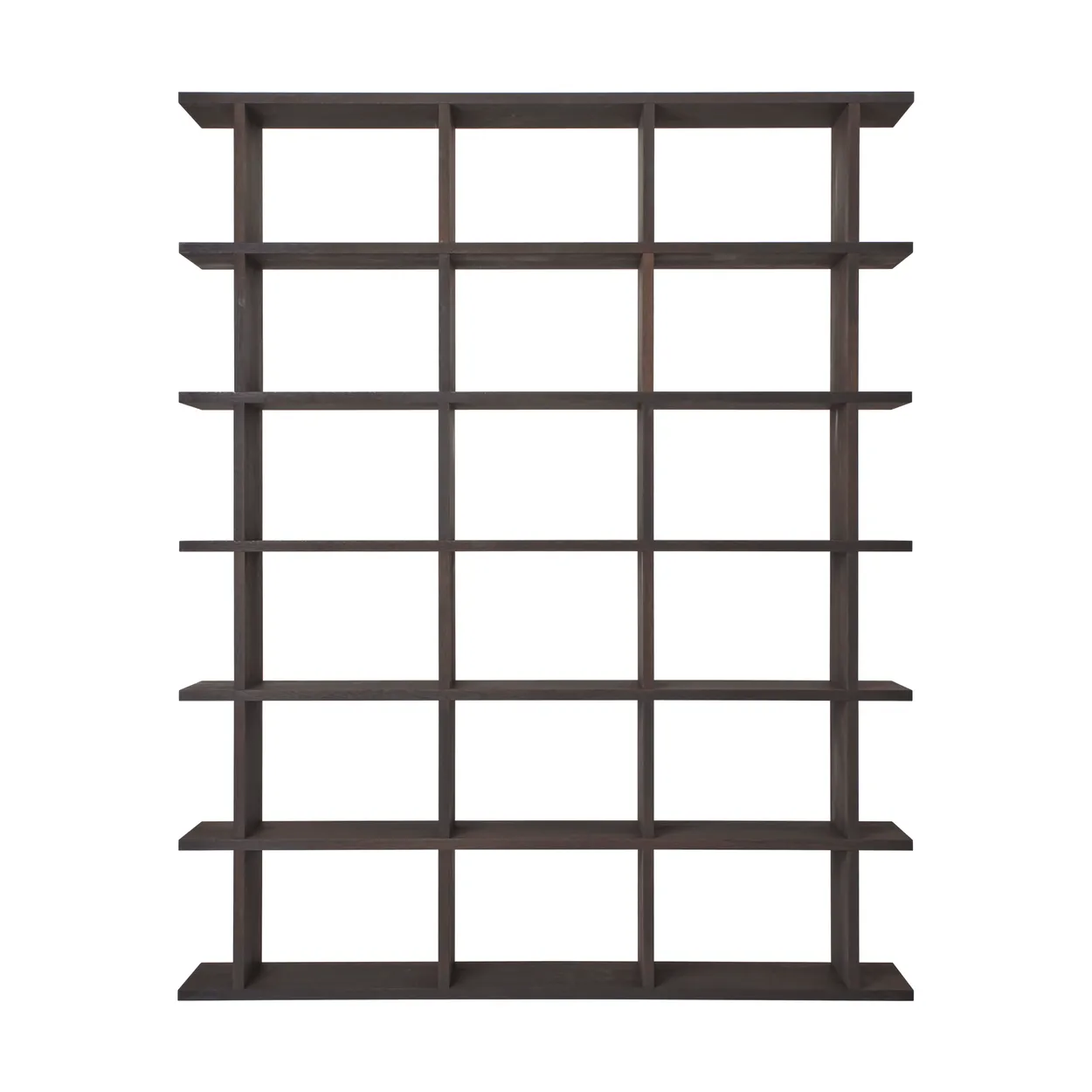 Ferm Living Kona bookshelf 3x6 Dark Stained | Scandinavian Design | Shelves & shelving systems | Brown