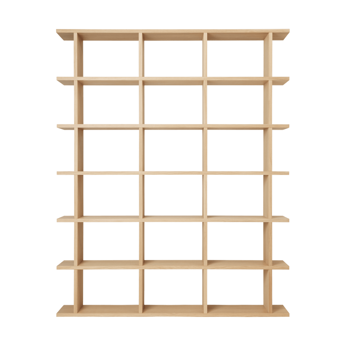 Ferm Living Kona bookshelf 3x6 Natural | Scandinavian Design | Shelves & shelving systems | Beige