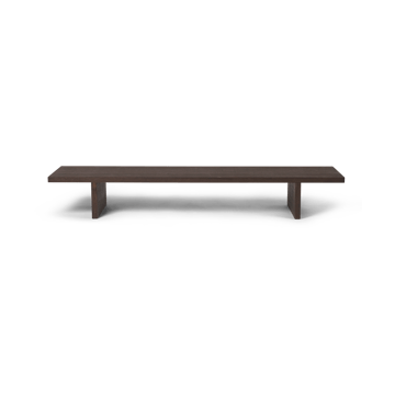 Kona display table side table - Dark Stained oak veneer - Ferm Living