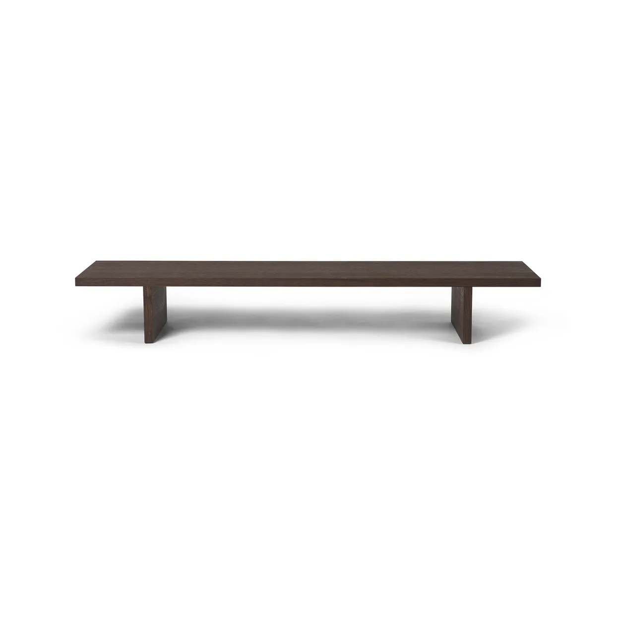 Ferm Living Kona display table side table Dark stained oak veneer