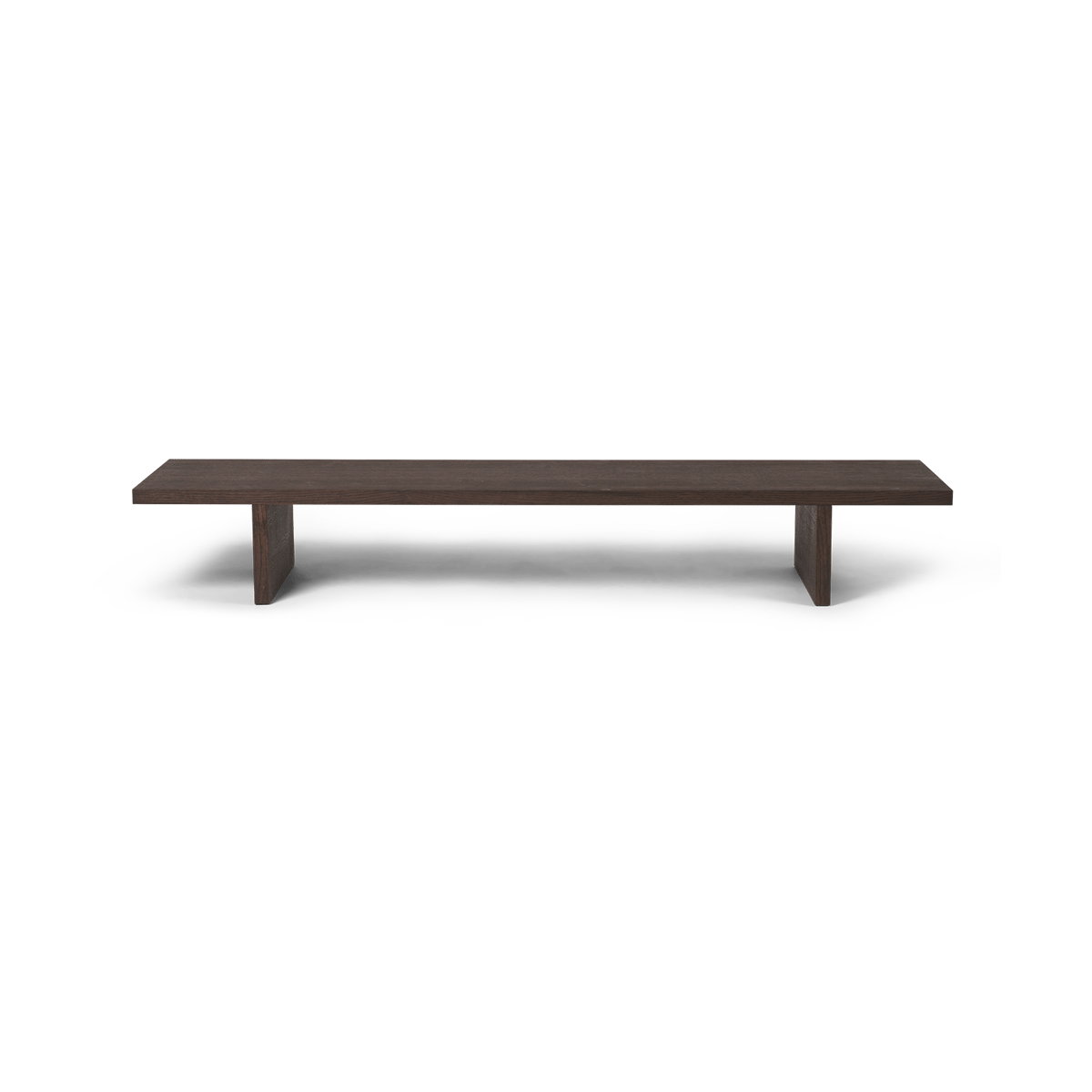 Ferm Living Kona display table side table Dark stained oak veneer
