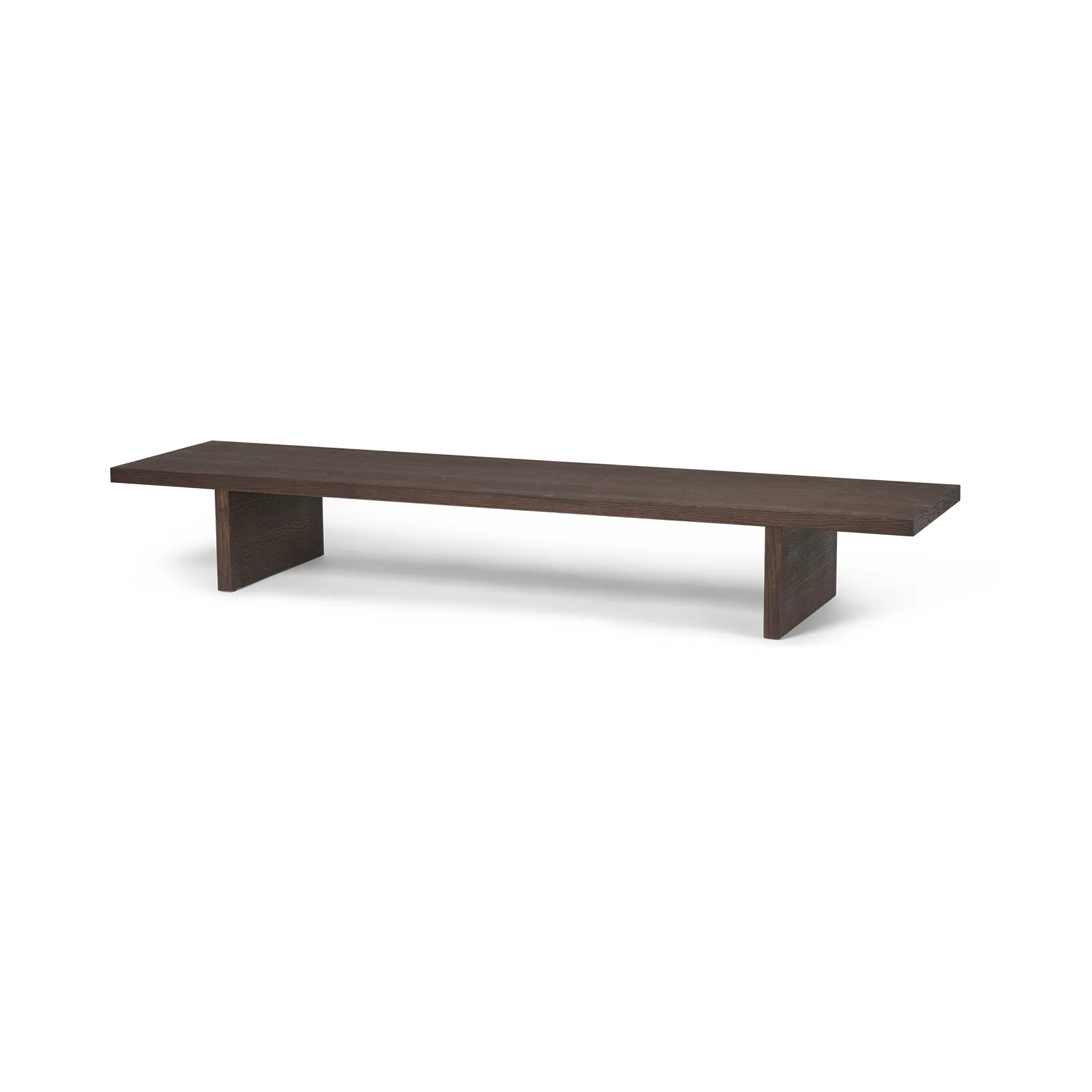 Kona display table side table, Dark stained oak veneer Ferm Living