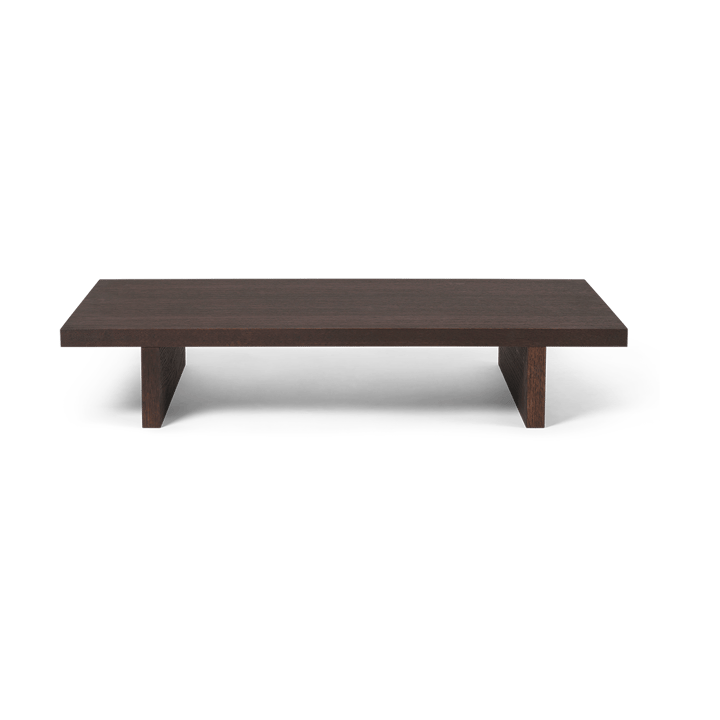 Kona low table side table - Dark Stained oak veneer - Ferm LIVING