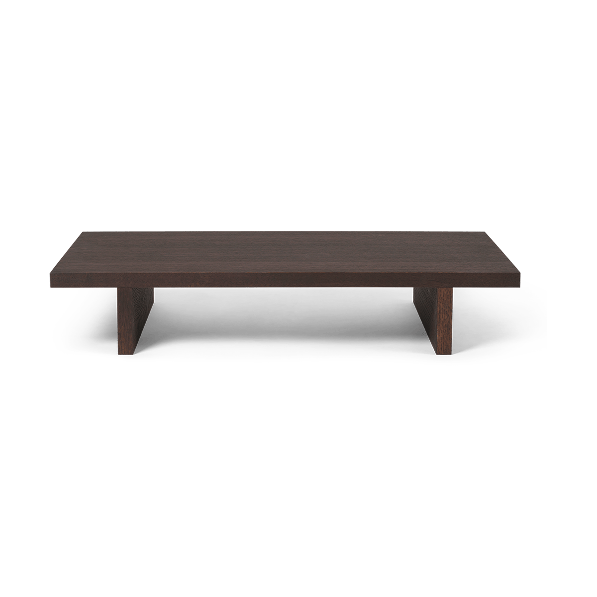 Ferm Living Kona low table side table Dark Stained oak veneer