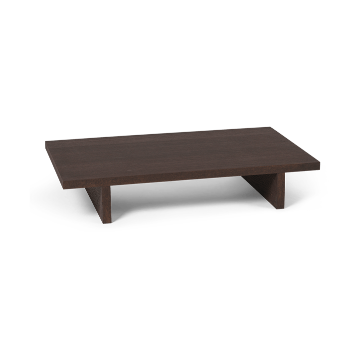 Kona low table side table - Dark Stained oak veneer - ferm LIVING
