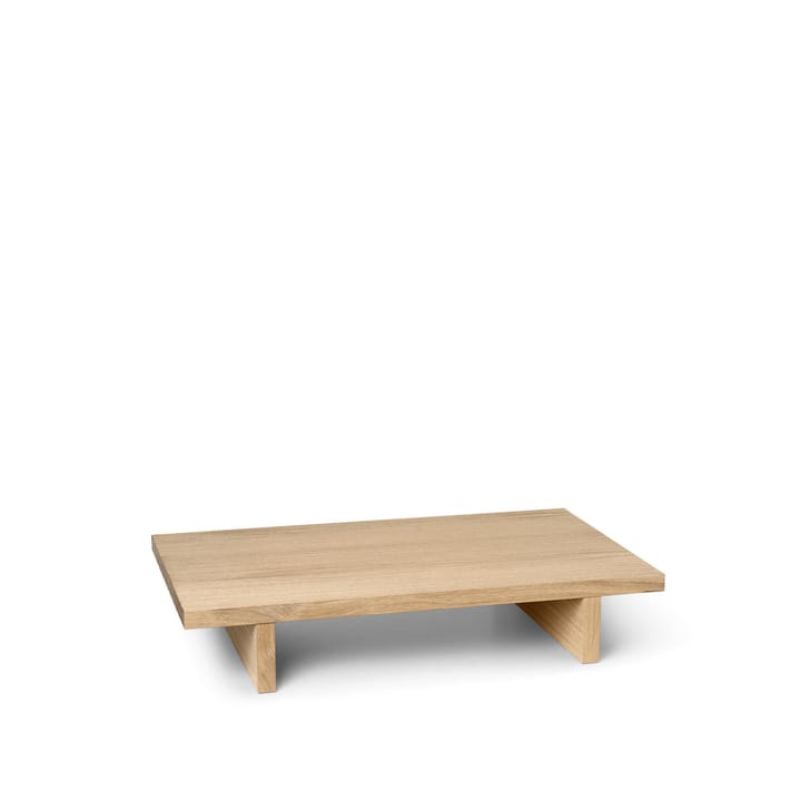 Kona low table side table - Oak natural veneer - Ferm LIVING