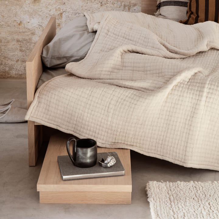 Kona low table side table, Oak natural veneer Ferm Living