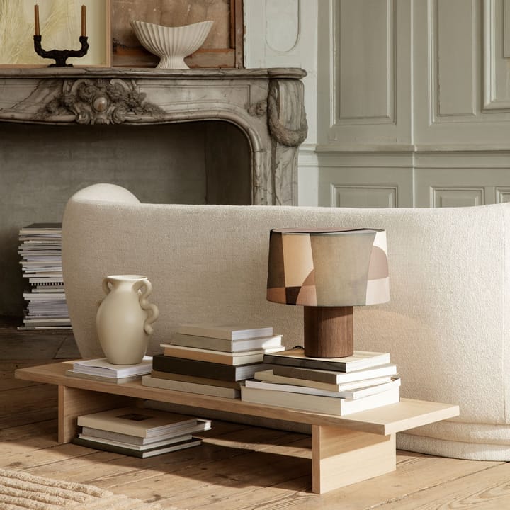 Kona low table side table, Oak natural veneer Ferm Living