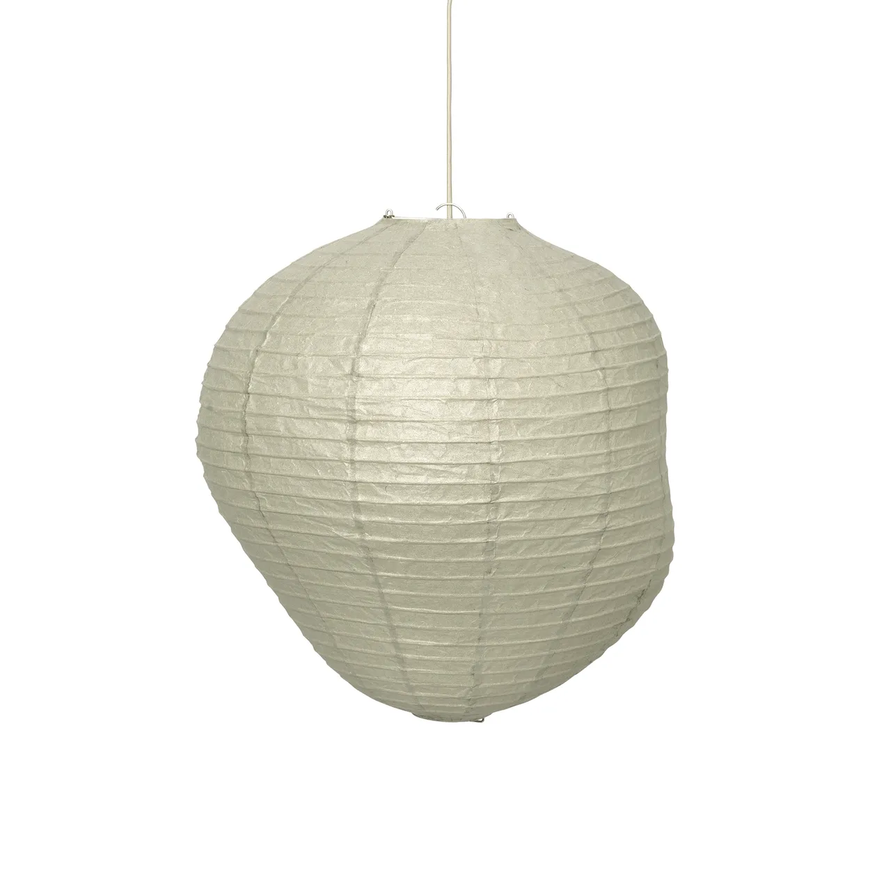 Ferm Living Kurbis lamp shade 60 cm, Dark sage | Scandinavian Design | Lampshades | Beige
