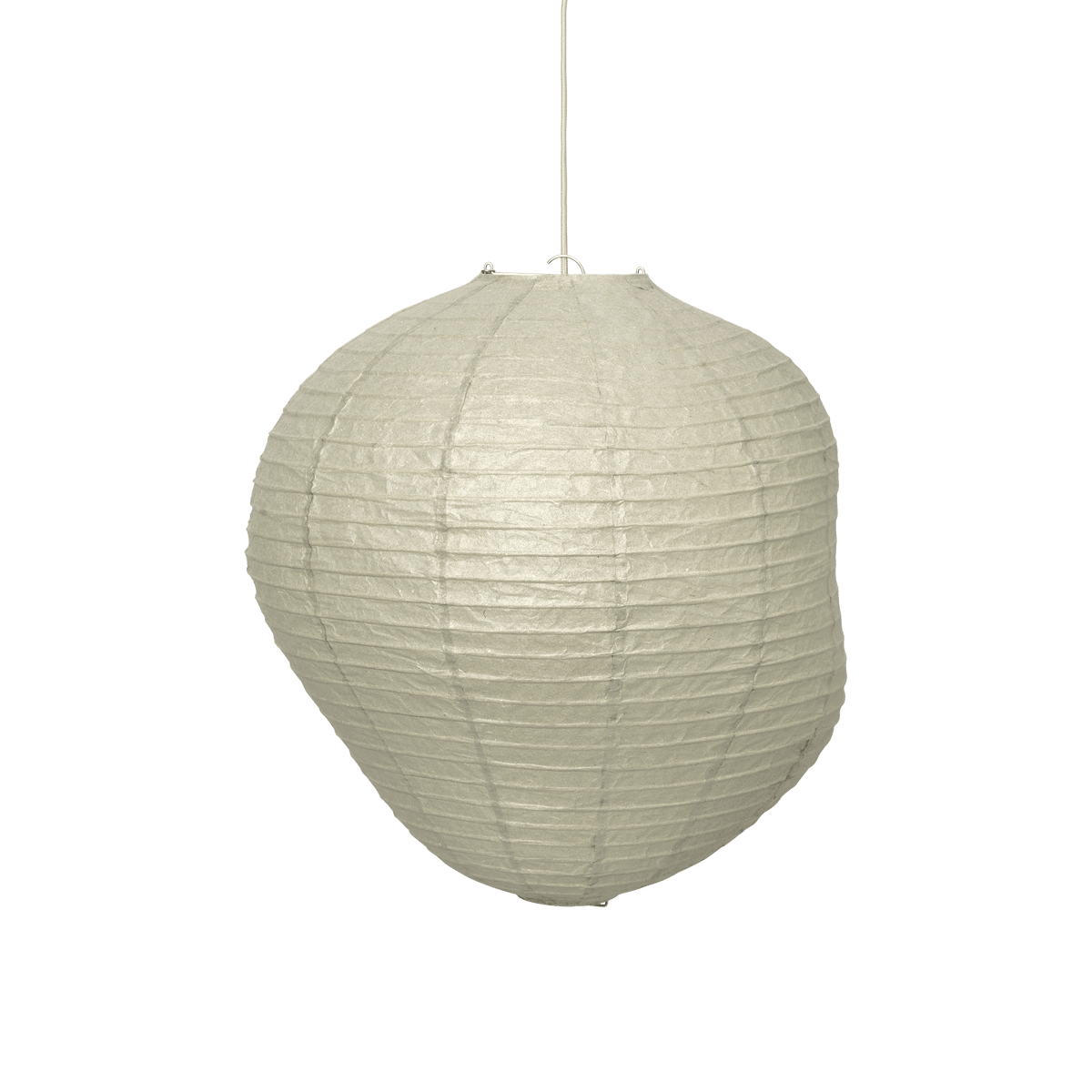 Ferm Living Kurbis lamp shade 60 cm, Dark sage | Scandinavian Design | Lampshades | Beige
