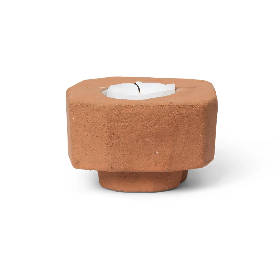 Kurinu candlestick, Terracotta Ferm Living