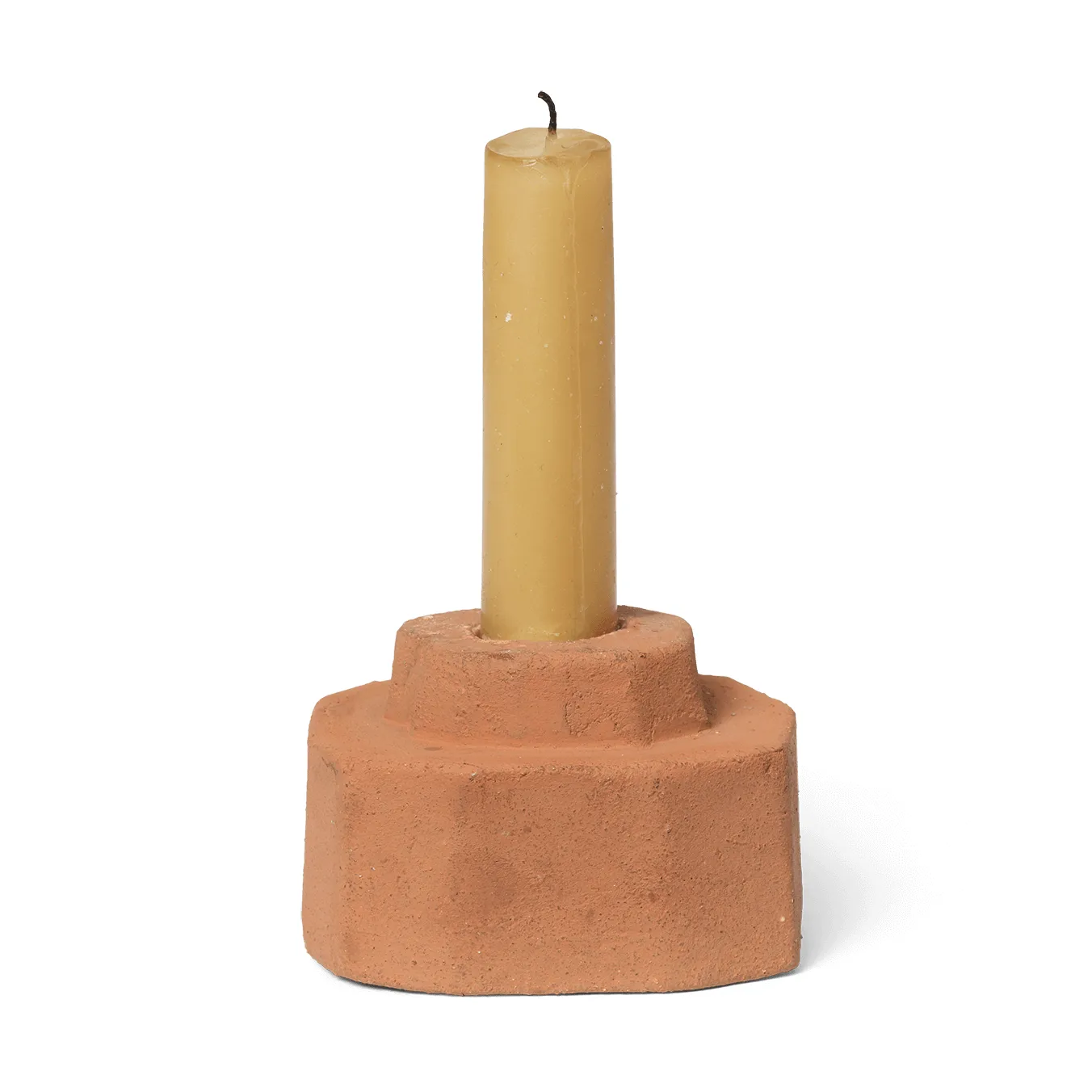 Kurinu candlestick, Terracotta Ferm Living