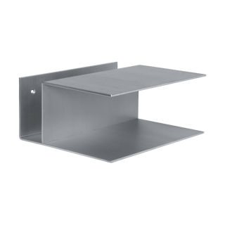 Ferm Living Lager bedside table 15.5x35x30 cm Aluminium