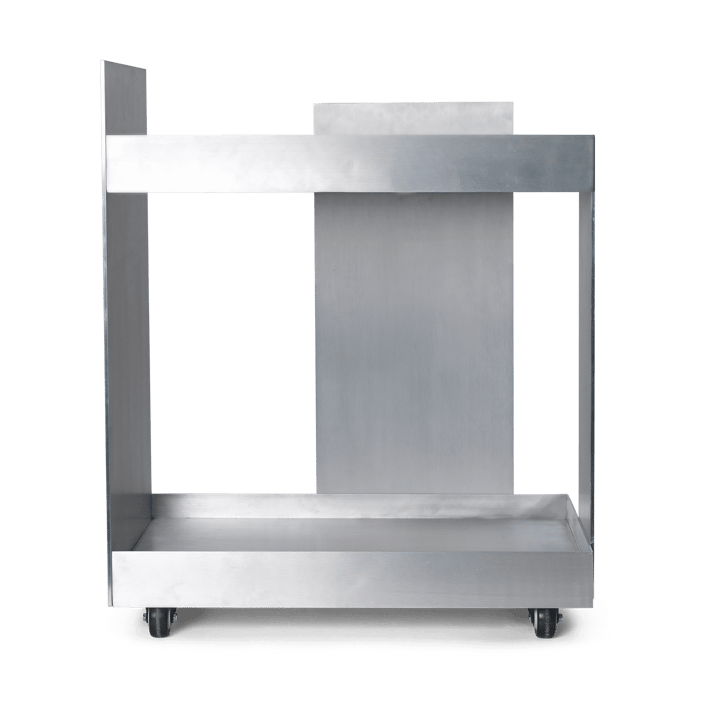 Lager serving trolley - Aluminium - ferm LIVING