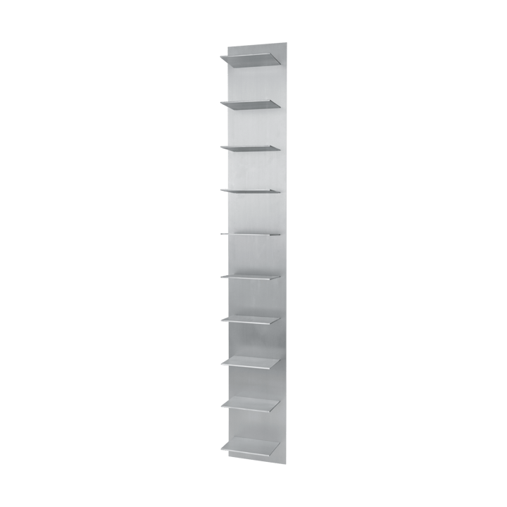 Lager wall shelf pine - Aluminium - Ferm Living