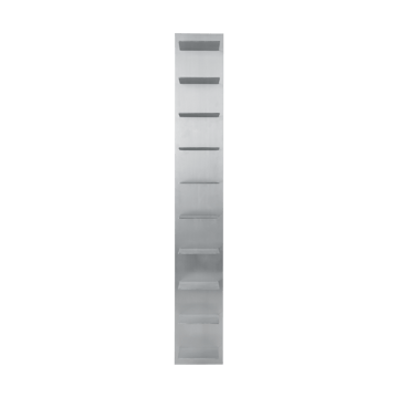 Lager wall shelf pine - Aluminium - Ferm Living
