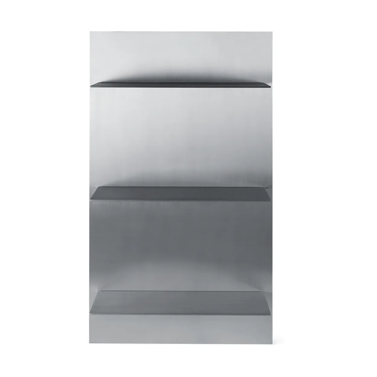 Ferm Living Lager wall shelf triple 55x100 cm Aluminium