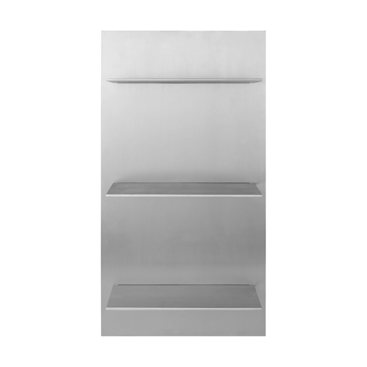 Lager wall shelf triple small - Aluminium - Ferm Living