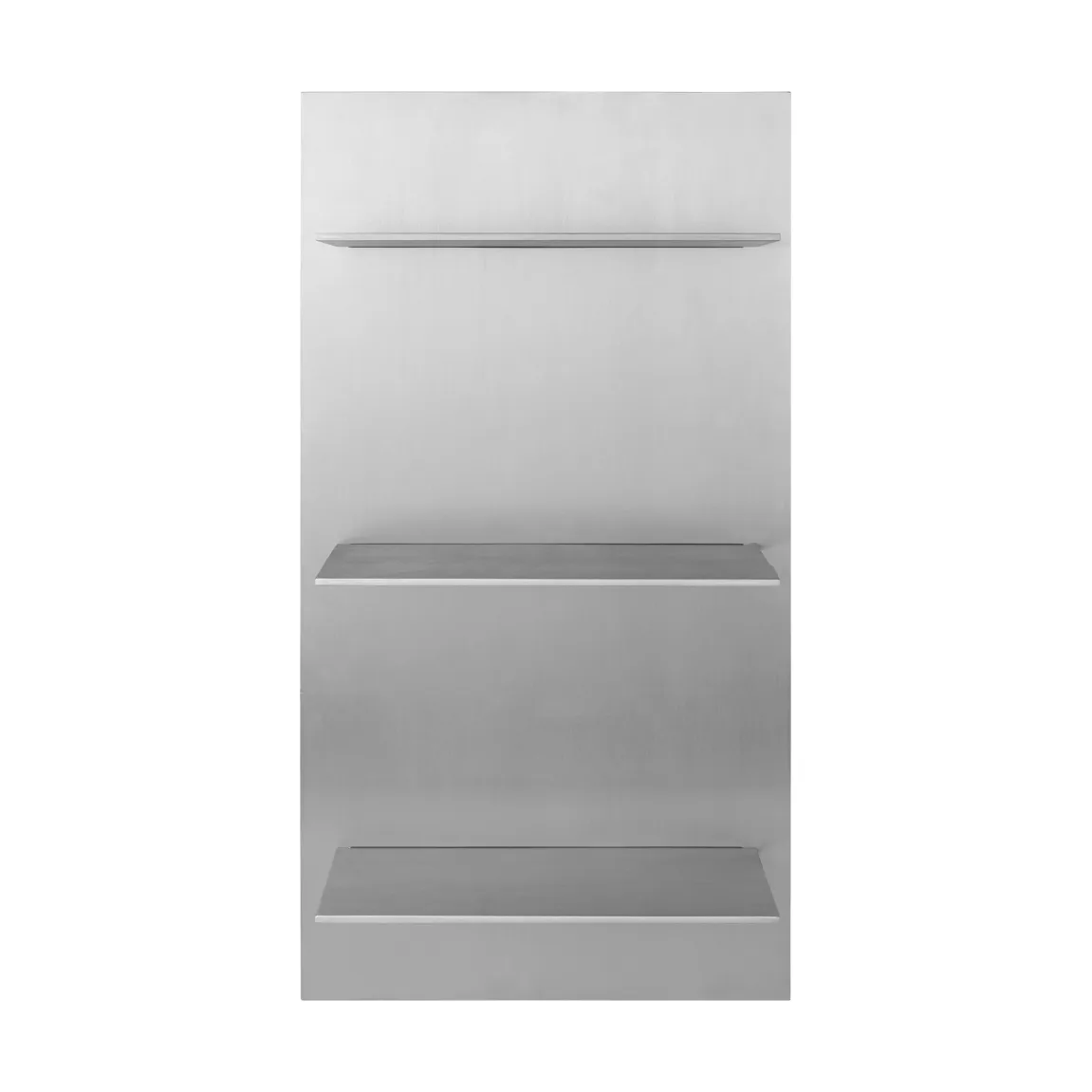 Ferm Living Lager wall shelf triple small Aluminium