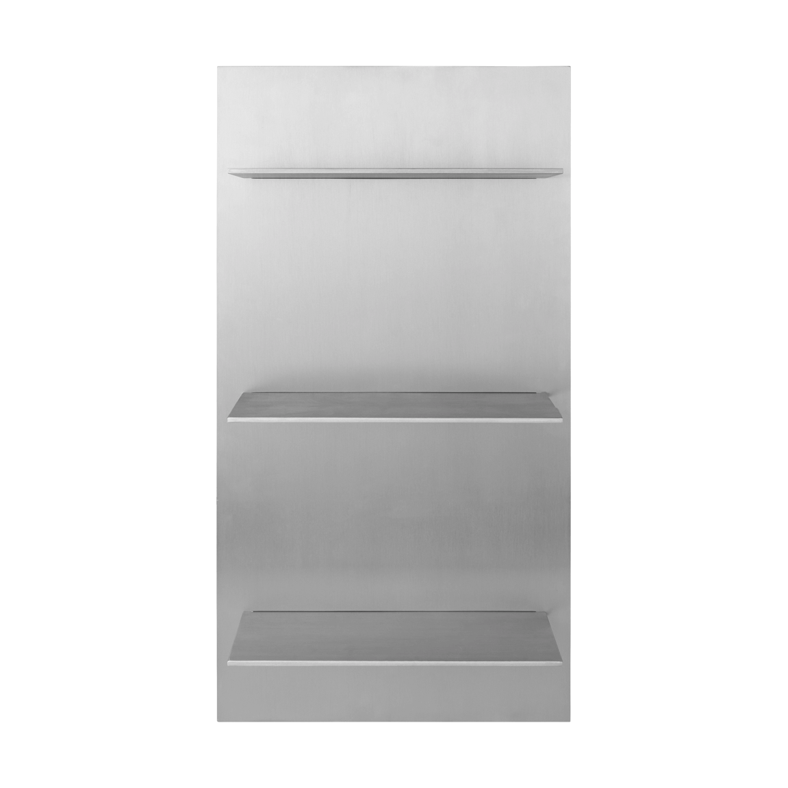 Ferm Living Lager wall shelf triple small Aluminium