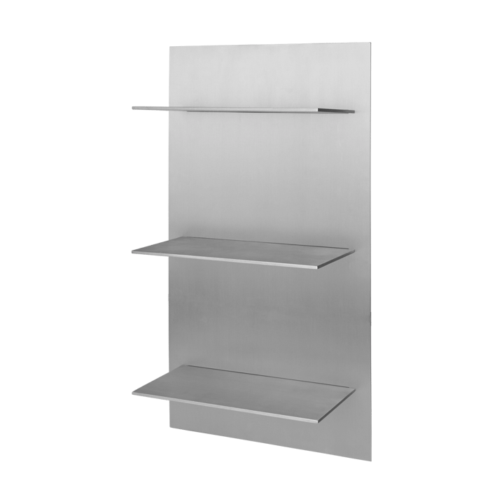 Lager wall shelf triple small, Aluminium Ferm Living