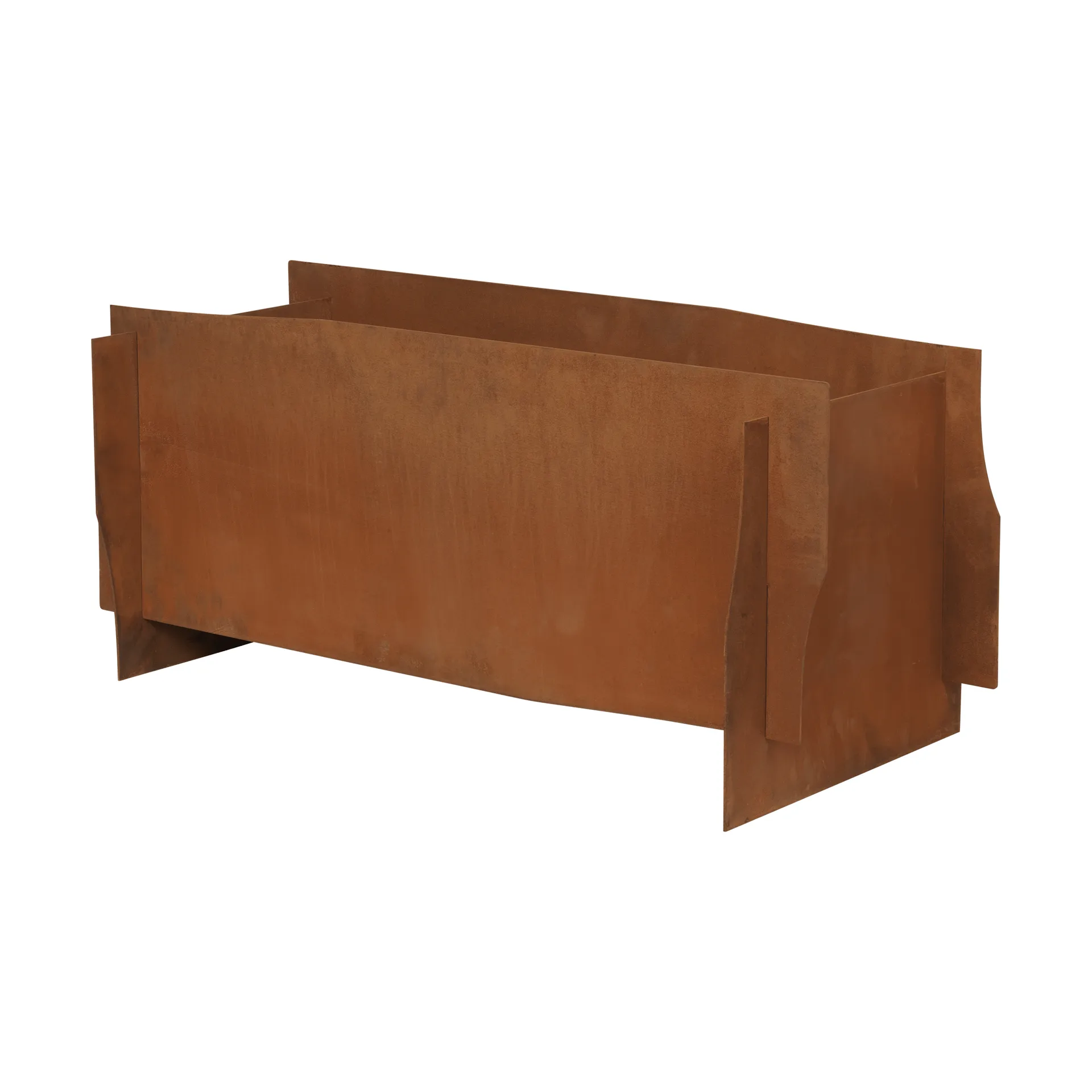 Lapel planter flower box, Rust, 33x35x75 cm Ferm Living