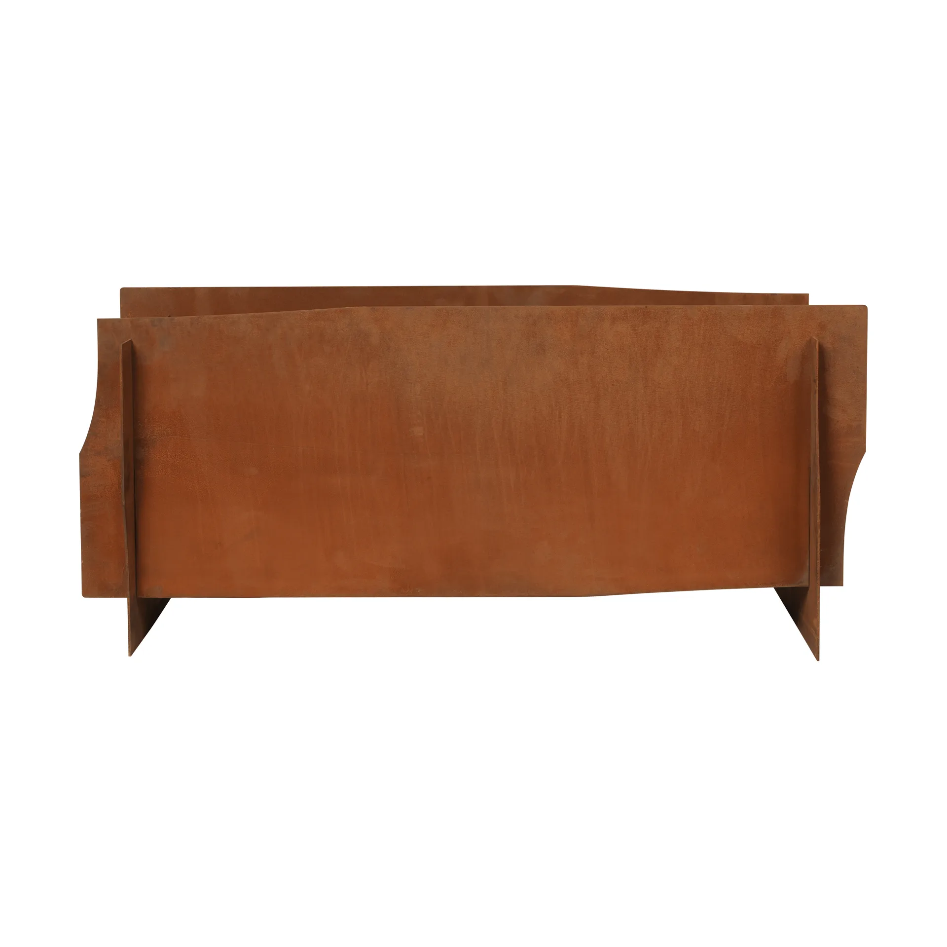 Lapel planter flower box, Rust, 33x35x75 cm Ferm Living