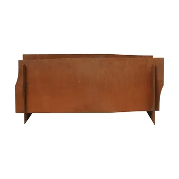 Lapel planter flower box - Rust, 33x35x75 cm - Ferm Living